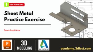 Sheet Metal Practice exercise Cover