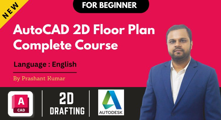 AutoCAD 2D Floor Plan Course for beginners